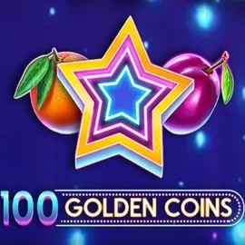 100 Golden Coins logo by Amusnet Interactive at Hopa Casino