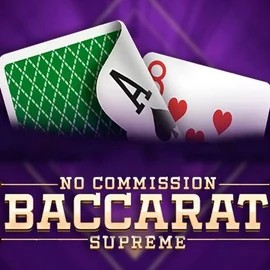 Baccarat Supreme slot logo by OneTouch Games at Hopa Casino
