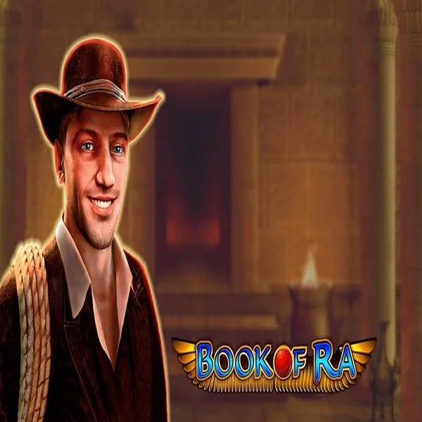 Official Slots logo: Book of Ra by Greentube at Hopa Casino
