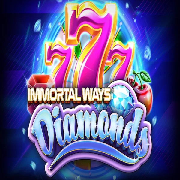 Immortal Ways Diamonds slot logo by RubyPlay at Hopa Casino