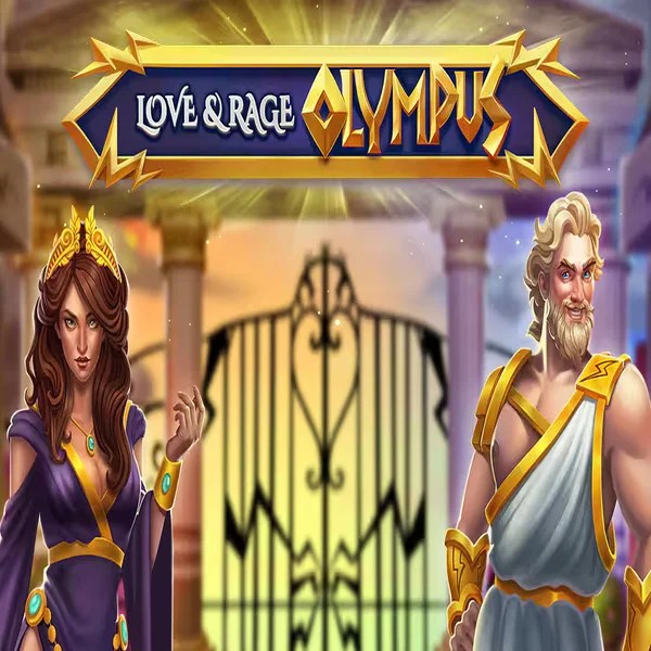 Love and Rage Olympus slot logo by Greentube at Hopa Casino