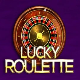 Lucky Roulette logo by Belatra Games Hopa Casino