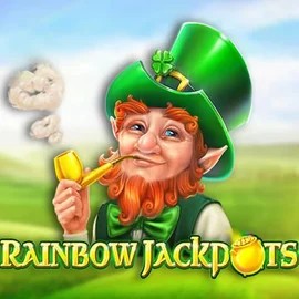 Rainbow Jackpots logo – Jackpots by Red Tiger Gaming at Hopa Casino