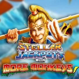 Play the Stellar Jackpots with More Monkeys slot by Lightning Box Game on Hopa Casino