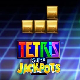 Tetris Super Jackpots slot logo by WMS at Hopa Casino