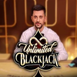 Unlimited Blackjack slot visual from Ezugi available on hopa-casino.ca