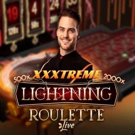 XXXtreme Lightning Roulette logo – Live Casino by Evolution at Hopa Casino